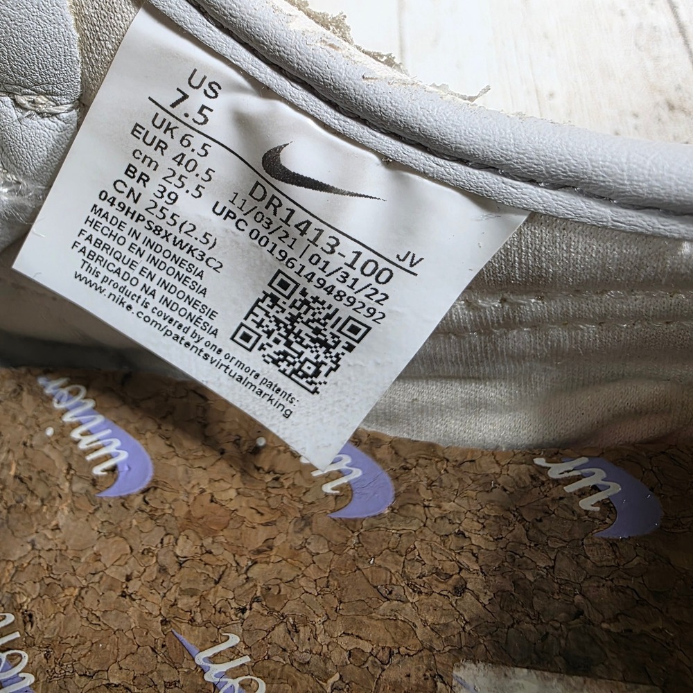 Nike Cortez Union LA Sesame Pink Clay Dutch Blue DR1413-100 Mens 7.5 - Picture 8 of 8